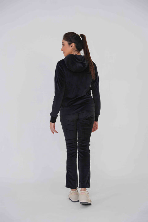 Velvet Black Tracksuit